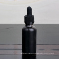 China manufacturer frosted essential oil glass dropper bottle 40ml